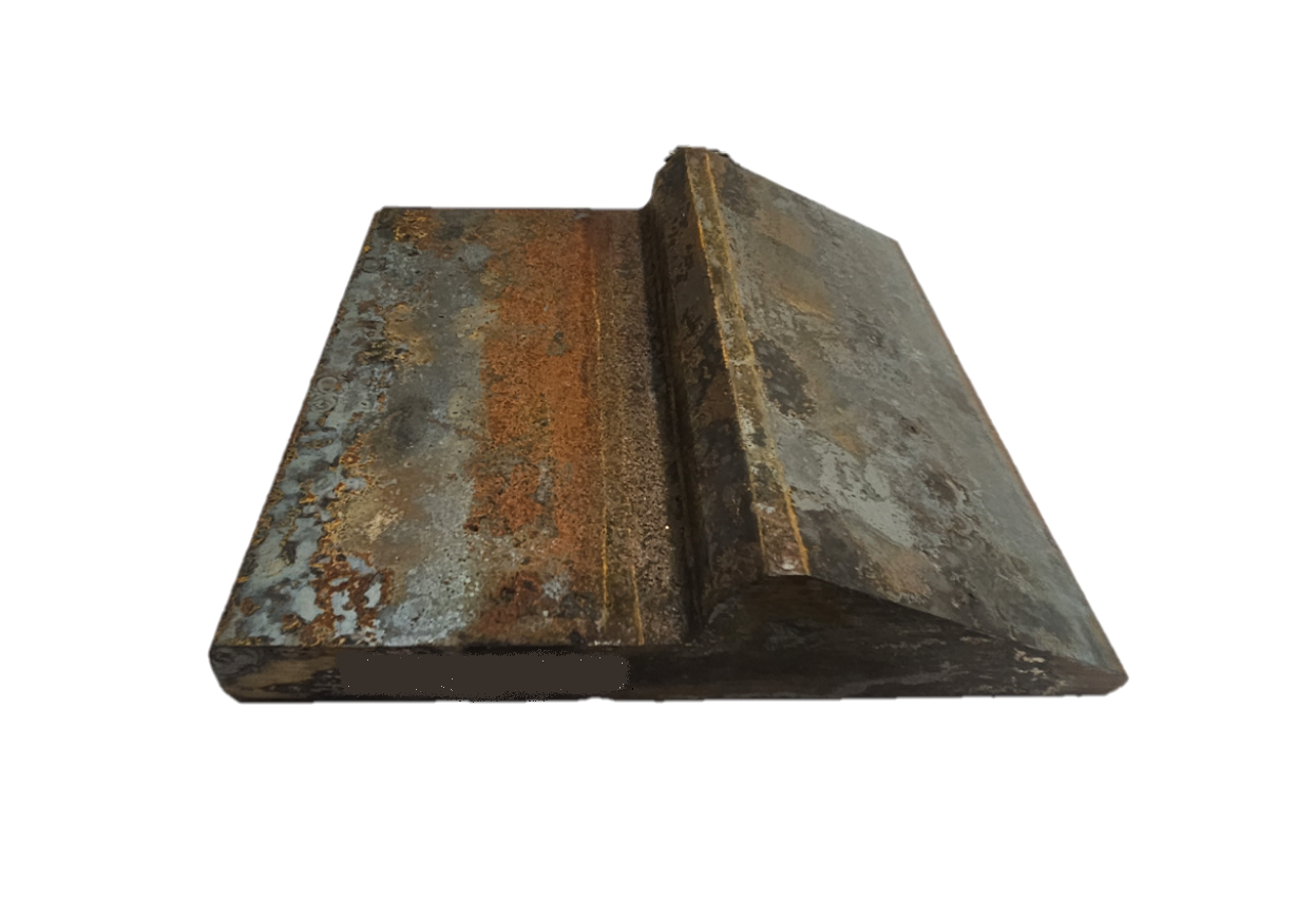 Weld-on shroud half arrow profile 250mm